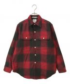 MADISON BLUEマディソンブルー）の古着「20AW HAMPTON SH CHECK」｜レッド