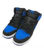 NIKEナイキ）の古着「AIR JORDAN 1 RETRO HIGH OG GS ハイカットスニーカー」｜BLACK/ROYAL BLUE-WHI