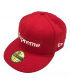 SUPREME×New Eraシュプリーム×ニューエラ）の古着「21SS 27-time Champions Box Logo キャップ」｜レッド