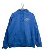 NIKE×SUPREMEナイキ×シュプリーム）の古着「Half Zip Hooded Sweatshirt」｜ブルー