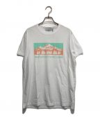 maison kitsuneメゾンキツネ）の古着「MOUNTAIN CAMP CLASSIC TEE-SHIRT」｜ホワイト