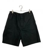 H BEAUTY&YOUTHエイチ ビューティー&ユース）の古着「TYPEWRITER SHORT PANTS/」｜ブラック