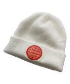 SUPREMEシュプリーム）の古着「Lenticular Patch Beanie」｜ホワイト