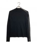 JOHN LAWRENCE SULLIVANジョン ローレンス サリバン）の古着「Zipped sleeve mock neck sweater」｜ブラック