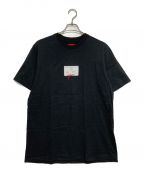 SUPREMEシュプリーム）の古着「Signature Label S/S Top」｜ブラック