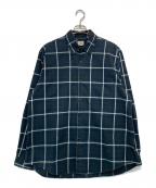 goldゴールド）の古着「TWILL CHECK REGULAR SHIRT」｜グリーン