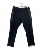 F.C.R.B.×SOPH.エフシーレアルブリストル×ソフネット）の古着「MLB TOUR FLAT HEM TRAINING PANTS」｜ブラック