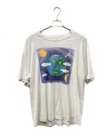 不明（フメイ）の古着「90S'プリントTシャツ」｜ホワイト