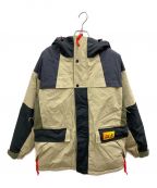 Jack Wolfskinジャック ウルフスキン）の古着「JP RAINY DAYS 2.0 ARCTIC PARKA」｜ベージュ×ブラック