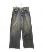 DAIRIKUダイリク）の古着「Wide Denim Pants」｜インディゴ