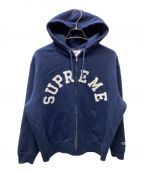 SUPREME×Championシュプリーム×チャンピオン）の古着「Zip Up Hooded Sweatshirt」｜ネイビー