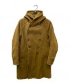 nonnativeノンネイティブ）の古着「SAILOR HOODED COAT W/N MELTON WITH WINDSTOPPER」｜ブラウン