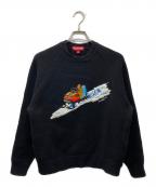 SUPREMEシュプリーム）の古着「24AW Snowmobile Sweater セーター」｜ブラック