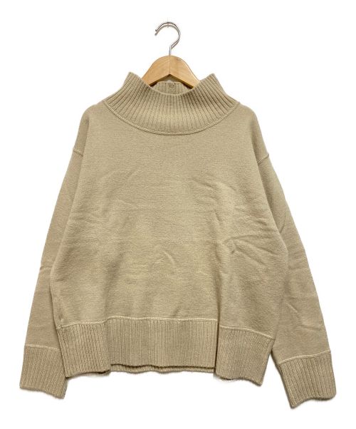 MHL（エムエイチエル）MHL (エムエイチエル) FELTED ROUGH WOOL ニット ベージュ サイズ:Ⅱの古着・服飾アイテム