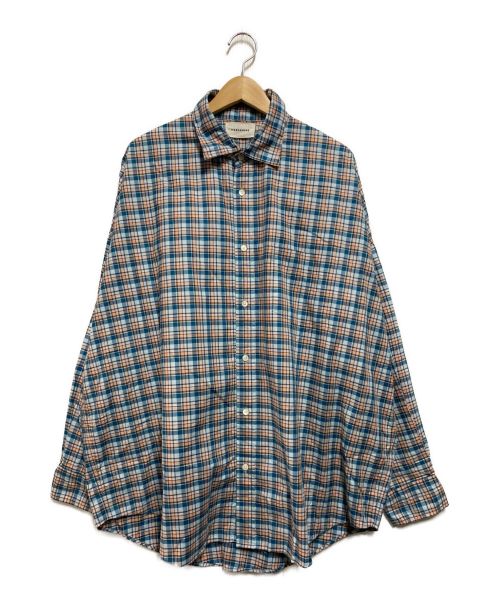 MARKAWARE（マーカウェア）MARKAWARE (マーカウェア) テントシャツ ブルー サイズ:3の古着・服飾アイテム