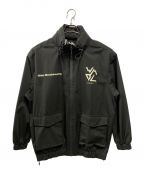 WHITE MOUNTAINEERINGホワイトマウンテ二アニング）の古着「WATERPROOF ZIP UP JACKET」｜ブラック