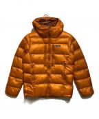 Patagoniaパタゴニア）の古着「フィッツロイ・ダウン・フーディ」｜オレンジ