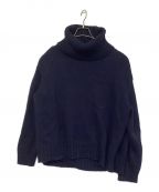 Monseモンス）の古着「Oversized Merino Turtleneck Sweater」｜ネイビー