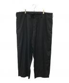 Yohji Yamamoto pour hommeヨウジヤマモト プールオム）の古着「GABARDINE CORD PANTS」｜ブラック