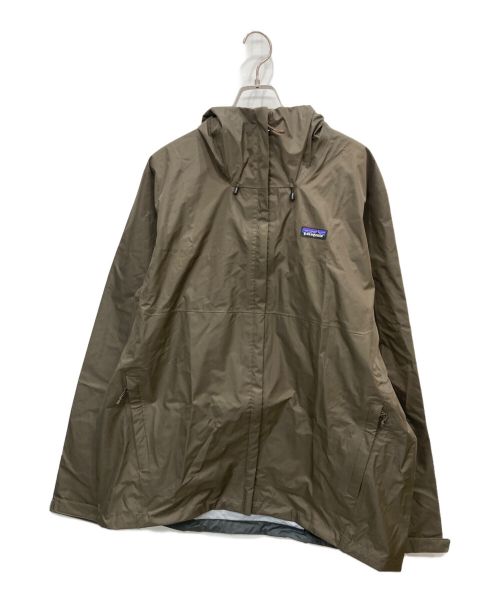 Patagonia（パタゴニア）Patagonia (パタゴニア) トレントシェル 3L・レイン・ジャケット ブラウン サイズ:XLの古着・服飾アイテム