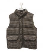 THE NORTHFACE PURPLELABEL×Harris Tweedザ・ノースフェイス パープルレーベル×ハリスツイード）の古着「Harris Tweed Sierra Vest」｜ブラウン