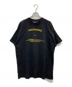 RAF SIMONSラフシモンズ）の古着「Tour T-Shirt」｜ブラック