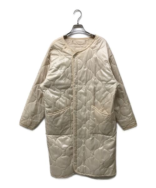 HYKE（ハイク）HYKE (ハイク) QUILTED LINER COAT/キルテッド ライナー コート アイボリー サイズ:2の古着・服飾アイテム