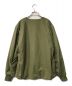 別注 リバーシブル ノーカラーブルゾン ARMY TWILL アーミーツイル JOURNAL STANDARD relume ジャーナルスタンダード レリューム 22011464911030：5000円