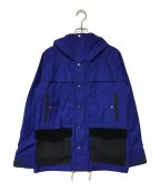 THE NORTH FACE×JUNYA WATANABE COMME des GARCONSザ ノース フェイス×(ジュンヤワタナベ コムデギャルソン）の古着「ナイロンオックス マウンテンパーカー THE NORTH FACE ザ ノース フェイス JUNYA WATANABE COMME des GARCONS ジュンヤワタナベ コムデギャルソン WT-J917 ブルー オレンジ ネイビー GORE WINDSTOPPER」｜ブルー