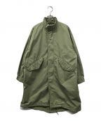 IENAイエナ）の古着「C/Pフィールドコート IENA イエナ フィールドパーカー field parka フィッシュテール ベイクルーズ 22-020-900-0380-1」｜カーキ