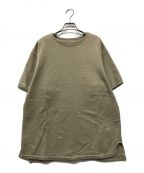 OLD JOE & Co.オールドジョー）の古着「PATINA SWEAT UNDERSHI0RT OLD JOE & Co. オールドジョー 半袖スウェット タグ付 アメカジ ペイント加工 2210J-CT06」｜ベージュ