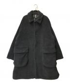 NEIGHBORHOODネイバーフッド）の古着「ISLEY-B/ER-COAT NEIGHBORHOOD ネイバーフッド ボア 21AW 212SINH-JKM04」｜ブラック