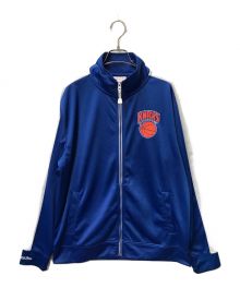 MITCHELL & NESS（ミッチェルアンドネス）の古着「トラックジャケット MITCHELL & NESS ミッチェルアンドネス NEW YORK KINICKS 」｜ブルー