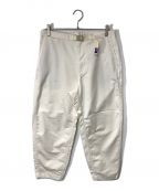 THE NORTHFACE PURPLELABELザ・ノースフェイス パープルレーベル）の古着「STRETCH TWILL WIDE TAPERED PANTS/ストレッチツイル ワイドテーパードパンツ/NT5052N」｜アイボリー