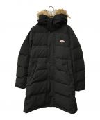 DANTONダントン）の古着「FAKE FAR HOODED DOWN COAT フェイクファーフーデッドダウンコート DANTON ダントン DT-A0006LAS」｜ブラック