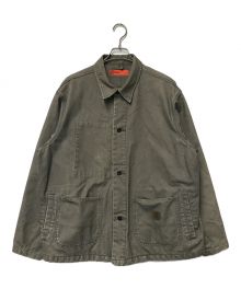 RADIALL（ラディアル）の古着「MONK - ENGINEER JACKET radiall ラディアル RAD-22AW-JK003 ブラウン」｜ブラウン