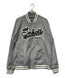 Schott（ショット）の古着「NYLON VARSITY JACKET Schott ショット 3122055」｜グレー