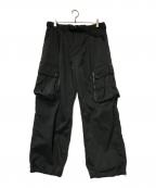 NANGAナンガ）の古着「HINOC RIPSTOP FIELD CARGO PANTS ヒノックリップフィールドカーゴパンツ NW2411-1I700-A」｜ブラック