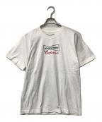 WASTED YOUTH×BUDWEISERウエステッド ユース×バドワイザー）の古着「プリントTシャツ」｜ホワイト