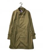 THE NORTHFACE PURPLELABELザ・ノースフェイス パープルレーベル）の古着「65/35 Soutien Collar Coat ステンカラーコート」｜ベージュ