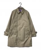 THE NORTHFACE PURPLELABEL×BEAMSザ・ノースフェイス パープルレーベル×ビームス）の古着「別注  Soutien Collar Coat/ステンカラーコート NY2164N」｜ベージュ