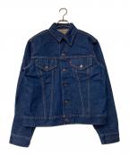 LEVI'Sリーバイス）の古着「デニムジャケット ボタン刻印 HO7 マカオ製 90ｓ 70505」｜インディゴ