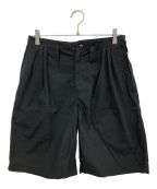 Porter Classicポータークラシック）の古着「23SS Poplin Bebop Shorts」｜ブラック