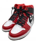 NIKEナイキ）の古着「WMNS AIR JORDAN 1 HIGH OG」｜ブラック×レッド