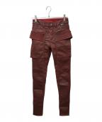 DRKSHDWダークシャドウ）の古着「EASY CREATCH CUT PANTS」｜DARK CHERRY