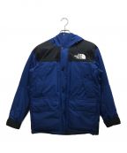 THE NORTH FACEザ ノース フェイス）の古着「Mountain Down Parka GORE-TEX」｜ブラック×ブルー