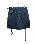 FreshServiceフレッシュサービス）の古着「MICRO TYPEWRITER CARGO SHORTS/マイクロタイプライターカーゴショーツ」｜ブルー