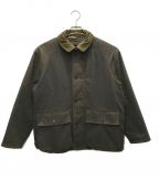 YAECAヤエカ）の古着「オイルドフィールドジャケット/Oiledcloth Field Jacket」｜オリーブ