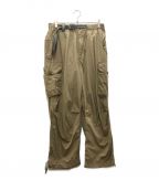 and wanderアンドワンダー）の古着「Oversized Cargo Pants/オーバーサイズカーゴパンツ」｜ブラウン