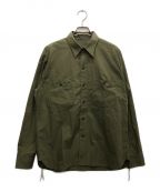 BUZZ RICKSON'Sバズリクソンズ）の古着「UTILITY SHIRTS/ユーティリティシャツ」｜カーキ